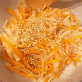 pistta's cooksnap of when they made 大根と人参の酢の物.