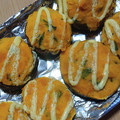 ナーちゃん's cooksnap of when they made 椎茸のかぼちゃペースト乗せ焼.