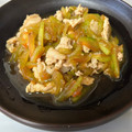 クムクムママ's cooksnap of when they made すいかの皮と豚肉の甘辛炒め.