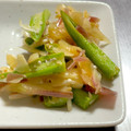 marica猫's cooksnap of when they made みょうがとオクラの胡麻和え★夏野菜弁当.