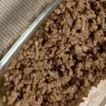 くーー〜's cooksnap of when they made シンプル！　豚ひき肉の肉そぼろ.