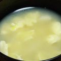 ちぇりぃ2014's cooksnap of when they made ふわふわ玉子とちくわの味噌汁❇️.