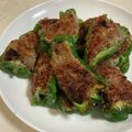 papikun's cooksnap of when they made やっぱりピーマンの肉詰め！.