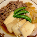 あい♪らんど's cooksnap of when they made 豆腐のすき煮風.