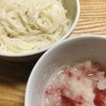 pnkdiamond's cooksnap of when they made 大根おろしで素麺を食べる！.