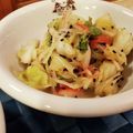 ダッフィーニーうに's cooksnap of when they made カニカマとキャベツのレンジ蒸し.