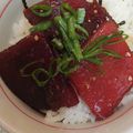 precious☆'s cooksnap of when they made お刺身の漬けと漬け丼の作り方.