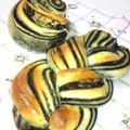 momomam's cooksnap of when they made ホームベーカリー☆マーブルチョコパン.