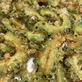 N_IKOKO's cooksnap of when they made カリっと香ばしい♡ゴーヤのおかか唐揚げ.