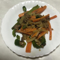 Ryo．738's cooksnap of when they made 挽き肉とピーマンの照り炒め.