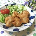 toraちゃん♪'s cooksnap of when they made 自己流！　から揚げ（揚げ焼き）.