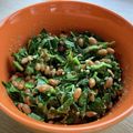 お塩と砂糖's cooksnap of when they made ∮ ネバネバ✰彡モロヘイヤ納豆 ∮.