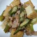まん丸みかリン's cooksnap of when they made 豚と厚揚げとオクラの炒め物.