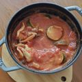 donuts★'s cooksnap of when they made 鶏むね肉とズッキーニのトマトクリーム煮.