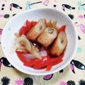 ﾁｲﾁｬﾝﾏﾏ's cooksnap of when they made ピーマンと牛蒡天の煮物♪.