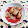 ﾁｲﾁｬﾝﾏﾏ's cooksnap of when they made ピーマンと牛蒡天の煮物♪.