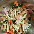 haine1983's cooksnap of when they made 簡単 冷凍みょうがときゅうりの和え物.