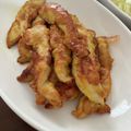 0824nana02's cooksnap of when they made 鳥ささみのカレー風味ピカタ.