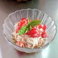 チコリママ's cooksnap of when they made トマトとバジルのイタリアンそうめん.