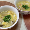 ヌーシ's cooksnap of when they made 海老ともやしの卵スープ.