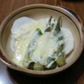ramieru's cooksnap of when they made オクラ＆長芋♡とろとろチーズ焼き.
