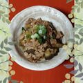 ミルティ's cooksnap of when they made 「なすといえばコレ」茄子と豚バラの炒め物.