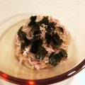 クックCGGGTJ☆'s cooksnap of when they made もやしとハムのからし和え.