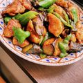こずっぺ's cooksnap of when they made ナスササミピーマンオイスターソース炒め.