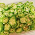 ばいころまる's cooksnap of when they made 生オクラのおかか和え…粘り半端ない.