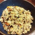 moco00moco's cooksnap of when they made 鶏皮とひじきde炊き込みご飯♡ｼｯｶﾘ味.
