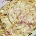 ぬまぴぃ's cooksnap of when they made 簡単！豆乳♡カルボナーラパスタ.
