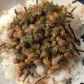 ベティ３'s cooksnap of when they made 毎日のしろごはん●海苔納豆ごはん.