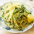 ナピト's cooksnap of when they made マヨごま和え♡水菜とりんご.