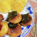 Nana777's cooksnap of when they made 【農家のレシピ】じゃがいも餅の磯辺焼き.