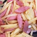 ☆ドキンちゃん☆”'s cooksnap of when they made じゃがいもとソーセージのガーリック炒め.