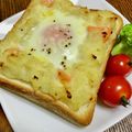 ☆さぶ☆☆'s cooksnap of when they made ＊新感覚！ポテトサラダラピュタパン＊.