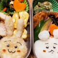 やーヤ's cooksnap of when they made だるまうさぎ弁当☆ちいかわキャラ弁.