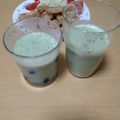 よちりん's cooksnap of when they made *ゴーヤとバナナのジュース*.