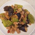 ちゃんんなお's cooksnap of when they made 食欲増す茄子・豚挽肉・ピーマンの味噌炒め.