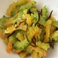 まいまま☆キッチン's cooksnap of when they made ゴーヤと塩昆布の簡単おひたし♪.