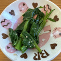 さき8888's cooksnap of when they made つるむらさきのごま和え.
