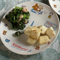 yesmama's cooksnap of when they made お弁当に「ハンペンのカレー味」.