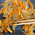 まーこ0508's cooksnap of when they made 冷凍ごぼうの金平.