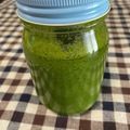 おさるのおよめちゃん's cooksnap of when they made 余ったバジルを保存！バジルソース♪.