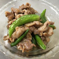 Rick_t's cooksnap of when they made 【楽めし】豚としし唐の生姜焼き　.