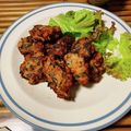 chamama115's cooksnap of when they made 具沢山イカのさつま揚げ.