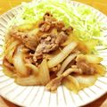 かなりんココりん's cooksnap of when they made 簡単♪豚の生姜焼き.