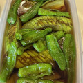 キャスフラット's cooksnap of when they made ワンパン時短なすとししとうの揚げびたし風.