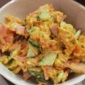 Yuuko7i's cooksnap of when they made お弁当副菜常備菜に♡簡単かぼちゃサラダ♡.