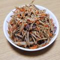 ﾋﾟﾛﾐ♡'s cooksnap of when they made 照り照り๑^^๑牛肉とごぼうのきんぴら❣.